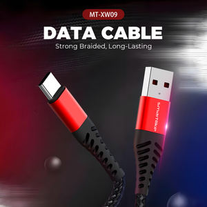 สาย USB แบบถักไนลอนสำหรับ iPhone, สายชาร์จไว2.4A สำหรับกล้องธนาคารพลังงาน - Product Image 2