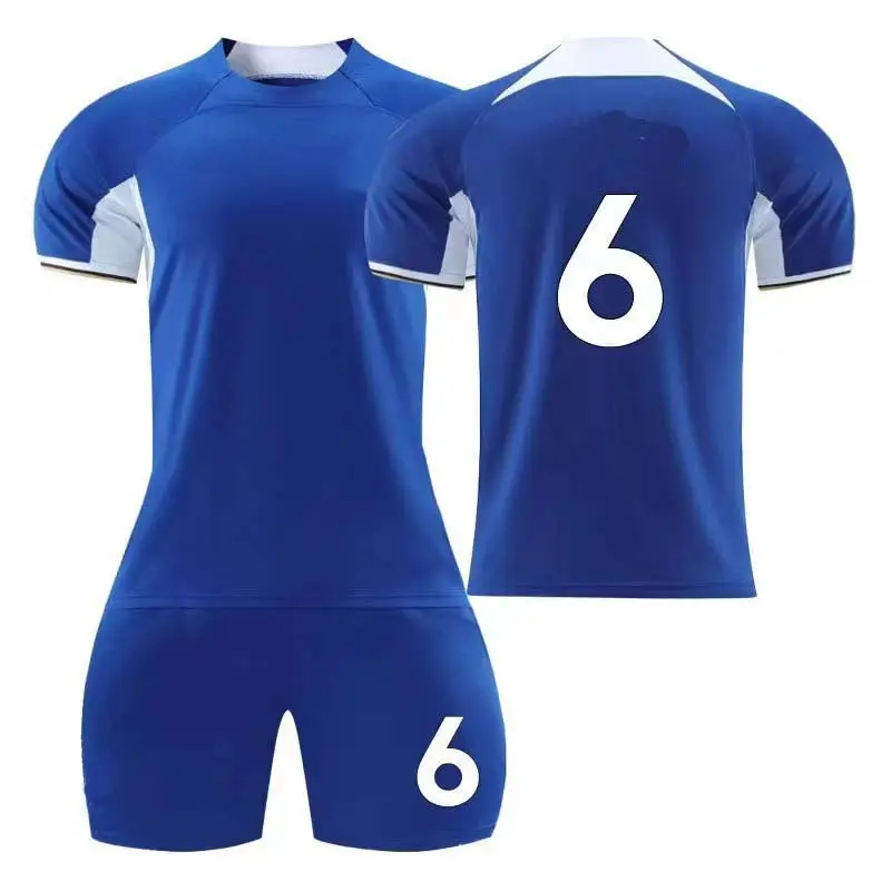 직접 판매 축구 저지 세트 24-25 성인 및 어린이 축구 훈련 유니폼 고품질 매치 팀 유니폼