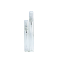 Atomiseur de parfum portable rechargeable, petit flacon en verre avec pompe pulvérisatrice, 2 ml, 3 ml, 5 ml, 7 ml, 10 ml