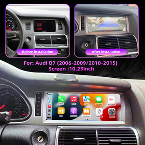 NUEVO <span class=keywords><strong>Radio</strong></span> para Auto con Pantalla de 10.25 Pulgadas, Snapdragon 665 de 8 Núcleos, Android 14, CarPlay Inalámbrico, Pantalla Dividida, Navegación GPS, para <span class=keywords><strong>Audi</strong></span> Q7 2006-2019, 1 Año de Garantía - Product Image 2