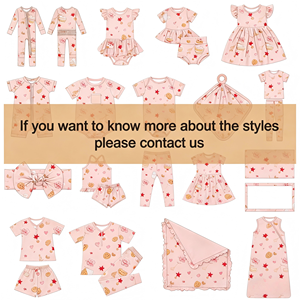 Unisex baby romper van bamboe en spandex met rits, geschikt voor pasgeborenen en peuters, als pyjama of slaapkleertjes. - Product Image 3
