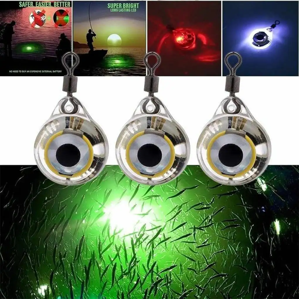 Vis Aantrekkende Aas Flitslamp Nachtfish Lights Inktvis Vissen Lokt Aas Diepe Druppel Diamonderlichten