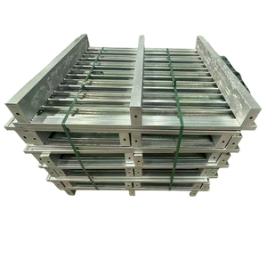 Fabrika kaynağı özelleştirilmiş yüksek yükleme kapasitesi 2t dinamik yük 2 yönlü giriş tek yüzlü taşıma lojistik kargo palet - Product Image 5