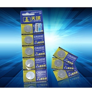 แบตเตอรี่ลิเธียม Tianqiu Cr2032 3V แบบเหรียญ สำหรับเมนบอร์ดคอมพิวเตอร์ เครื่องชั่งอิเล็กทรอนิกส์ พจนานุกรม - Product Image 3
