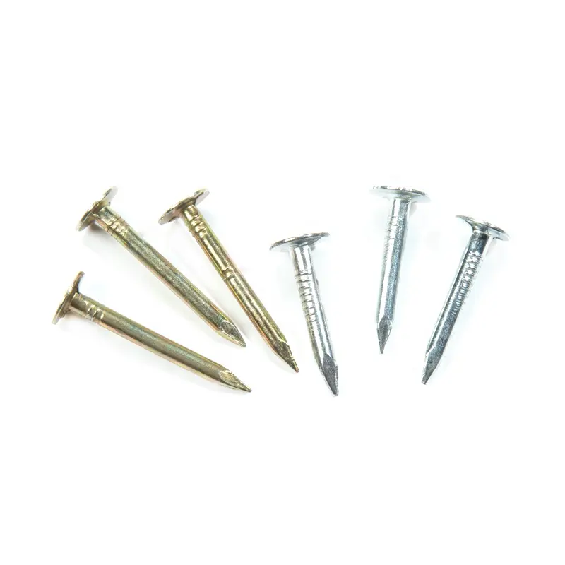 OEM Special Shape Vibration Resistance Supplier Manufacturer Spring Steel Iron Ceiling Linoleum nails