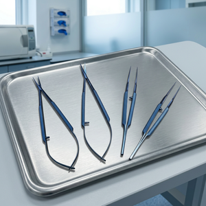 Kit de micro-instruments manuels en métal de 4 pièces pour la chirurgie générale - Product Image 2