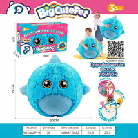 331 Poupée gonflable en peluche de dessin animé, coussin anti-stress, machine à flipper surprise magique