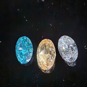 ANJALI IGI Certified <strong>Excellent</strong> CVD Polished Handmade <strong>Loose</strong> <strong>Diamonds</strong> Lab Created DEF VVS Color Oval Cut 3EX Cut Handmade <strong>Diamond</strong> - Product Image 6