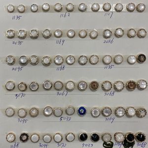 2025 whoelace nút may trên áo sơ mi Rhinestone nhựa ngọc trai ABS nút áo - Product Image 5