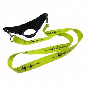 Wholesale Factory Price Wine Glass Holder Printed Lanyard with Custom Printing logo for Party - Product Image 2