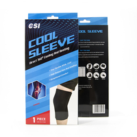 Enveloppe élastique en gel réutilisable pour soulager la douleur au genou, thérapie chaude et froide, compresse rafraîchissante pour soulager les douleurs musculaires