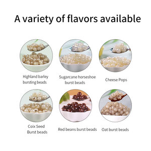 850g Suministro de fábrica Precio al por mayor Coix Seed Popping Boba Pearl Barley para té de burbujas - Product Image 4