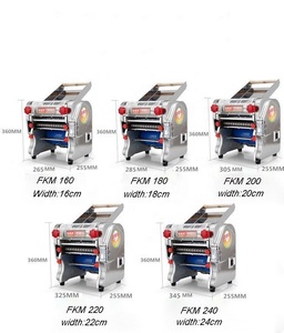 Machine à nouilles fraîches commerciale électrique MAOCHAN avec coupeur 220V 550W Capacité 15 kg/h Garantie 1 an - Product Image 4