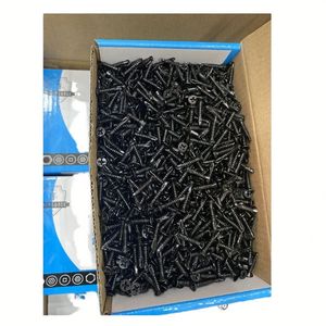Vis de fixation pour plaques d'immatriculation, vente en gros d'usine, à tête hexagonale fendue, autotaraudeuses pour tôles, pour cadres de plaques d'immatriculation - Product Image 1