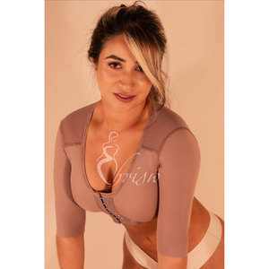 Shaper de bras pour les femmes post-chirurgie Push up soutien-gorge manches de Compression amincissant bras fermeture avant sans couture Shapewear - Product Image 4