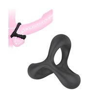 Anillo de Silicona para Pene, Anillo para Testículos, Disfunción Eréctil, Juguete Sexual Masculino, Accesorios de Bondage Sexual, Juguetes Sexuales para Adultos para Hombres Gay