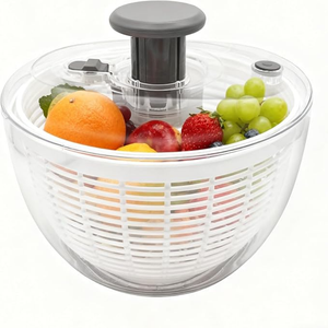 Escurridor de Ensaladas Comercial de Plástico para Preparación de Alimentos en Restaurantes, Función de Secado Rápido, Ecológico, Cesta de Gran Capacidad - Product Image 5