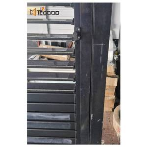 Stile moderno in lega di alluminio con feritoia <span class=keywords><strong>a</strong></span> cerniera porta esterna parasole per finestre - Product Image 3