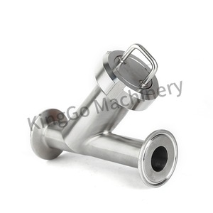 Alimentos <span class=keywords><strong>Y</strong></span> Bebidas de la tubería de acero inoxidable SS316 Tri Clamp tipo <span class=keywords><strong>Y</strong></span> filtro - Product Image 2