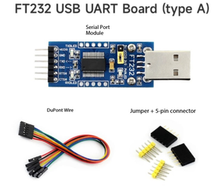 Aismartgoo FT232 USB-to-UART, USB-to-TTL, เครื่องมือกระพริบ FT232RNL, โมดูลการสื่อสารแบบอนุกรม - Product Image 1