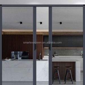 Best Price Diy Mosquito <strong>Net</strong> Anti Insect Pleated <strong>Screen</strong> Systems <strong>Folding</strong> Mesh Plisse Insect Polyester <strong>Screen</strong> Door - Product Image 1