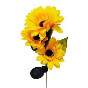 Handmade Sunflower Solar <b>Light</b> IP65 Stainless Steel Cross-border Outdoor Garden Artificial Decoration Courtyard Villa Lawn <b>Night</b> - Product Image 5