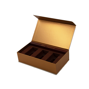 Boîtes d'emballage haut de gamme personnalisées pour aliments santé avec fermeture magnétique rabattable et insert en éponge - Product Image 2