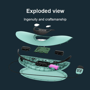 Dispositivo de tracción lumbar de intensidad ajustable eléctrico de fábrica Masajeador de espalda con función de calor - Product Image 4