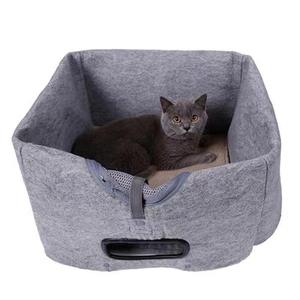 3 <span class=keywords><strong>in</strong></span> 1 Multi Funktionen Faltbare Trage tasche für Haustiere Tragbare Hündchen Katzen trage Reise handtasche Indoor Outdoor Filz Katzen bett Haus - Product Image 6