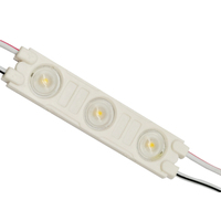 Module LED étanche IP68 Corée 160 degrés 3 LED 1,5W IP68 12V ABS Injection Lettres de canal rétroéclairées SMD 2835 Module LED