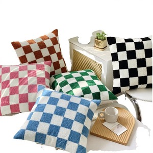 Housse de coussin réversible brodée à la main en coton doux, style vintage, pour hôtel ou maison, décorative - Product Image 5
