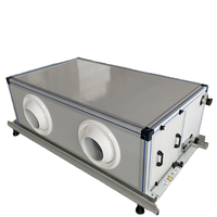Système de refroidissement adiabatique intégré Refroidissement par eau pour une réfrigération et un échange de chaleur efficaces pour les unités de traitement d'air