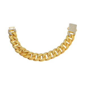 16Mm Strip Hip Hop Cuban Necklace Necklace Accessories Tanjing Fashion Lijing Necklace - Product Image 5