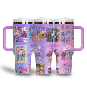 Nieuwe <span class=keywords><strong>K</strong></span> Pop Kpop Demon Jagers 40 Oz Beker Roestvrijstalen Vacuümfles Geïsoleerde Waterfles 40 Oz Tuimelaar Met Geschenkdoos Verpakking - Product Image 3