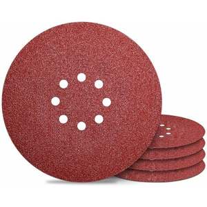 Pour les disques abrasifs VELCRO 125 mm DIY 6 pièces avec grain 40 pour le ponçage - Product Image 2