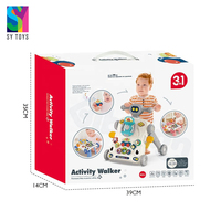 SY 3 en 1 multifonction tout-petits apprentissage marche chariot bébé activité Table marchette