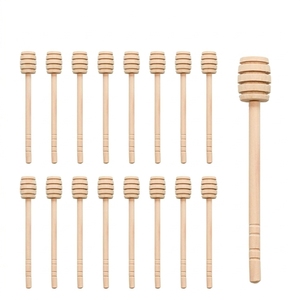 WDF Cuchara Para Miel cucchiai di <span class=keywords><strong>miele</strong></span> con ape Palitos De Miel <span class=keywords><strong>cucchiaio</strong></span> di bambù e <span class=keywords><strong>miele</strong></span> bastone di legno <span class=keywords><strong>miele</strong></span> <span class=keywords><strong>cucchiaio</strong></span> Dipper - Product Image 1