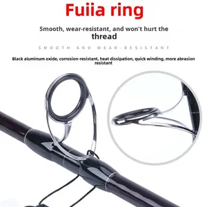 Caña de Pescar de Carbono de Acción Rápida BLUE OCEAN de 3 m, con <span class=keywords><strong>Todos</strong></span> <span class=keywords><strong>los</strong></span> Accesorios Fuji, para Pesca en Barco, Pesca con Mosca, Caña de Dos Secciones - Product Image 3