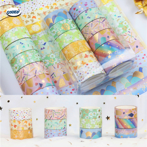 Bán buôn nóng bán tùy chỉnh UV Mực in Kawaii navidad retro bướm cổ điển lãng mạn loạt thiết lập Dải mỏng Washi Băng - Product Image 6