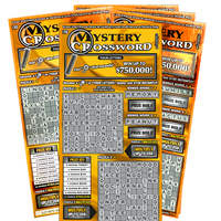 Carte à gratter personnalisable Cartes de prix interactives Scratch and Win Designs personnalisés Cartes à gratter Billet pour tous les âges