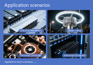 Nhôm hồ sơ tản nhiệt Tản nhiệt tản nhiệt cho CPU,GPU - Product Image 6