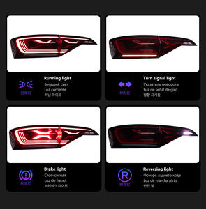 تجميع الضوء الخلفي للسيارة بشاشة LED عدسة واضحة CD جديدة للترقية والتشغيل - Product Image 4