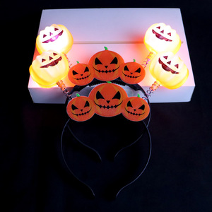 Nueva Diadema de Calabaza de Halloween de Alta Calidad, Decoración Festiva, Accesorios Luminosos para Actuaciones en Escenario y Fiestas - Product Image 1