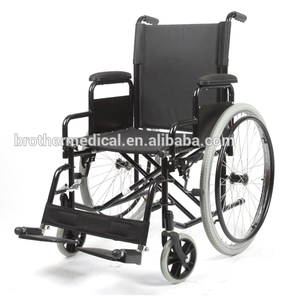 Silla de ruedas manual plegable para ancianos y discapacitados, alto rendimiento - Product Image 3