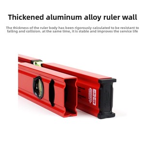   Niveles de burbuja de aluminio de alta precisión, niveles compactos tipo torpedo y de <span class=keywords><strong>caja</strong></span>, resistentes a golpes, magnéticos - Product Image 3