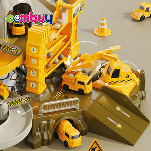 Construction électrique train de voiture de chemin de fer rotation escalade bricolage aventure piste jouet - Product Image 6