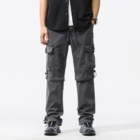 Pantalon cargo pour homme, dernier design, jambes zippées transformables en short, pantalon décontracté adapté à la randonnée et au camping