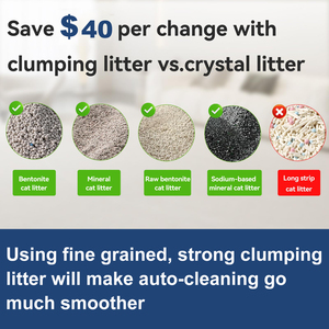 Automatische Katzentoilette mit breitem Einstieg – Hohe Kapazität, selbstreinigend und fortschrittliche Geruchssperre - Product Image 5