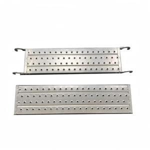 Ray-Zen <span class=keywords><strong>SP</strong></span> papan baja perancah dengan kait Hot-Dip galvanis 1830x400mm untuk renovasi bagian perancah tangga konstruksi - Product Image 1