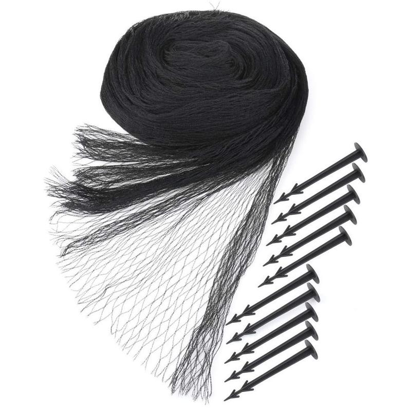 Durable Protective Pond Cover Net Black